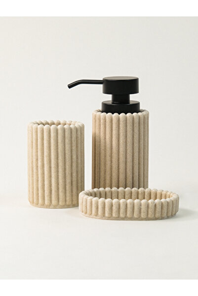 Minihol Avila Polyresin 3'lü Sabunluk Seti