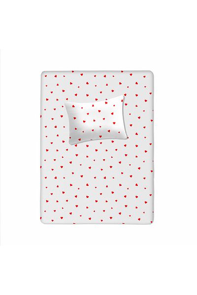 Lief Home 100% Cotton Baby Fitted Sheet 70X130+20 |   Baby Pillow Case 35X45
