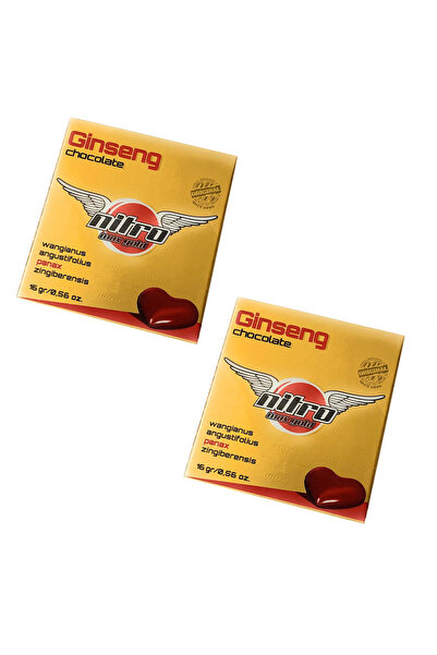 Nitro 2 ADET Ginseng Çikolata Nitro Yüksek Performas Enerji çikolatası Gizli ...