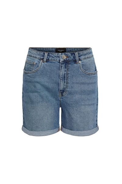 Vero Moda - High waisted, slim fit denim shorts