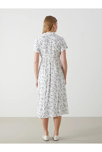 LC Waikiki Xside květinové dámské košilové šaty (S5)