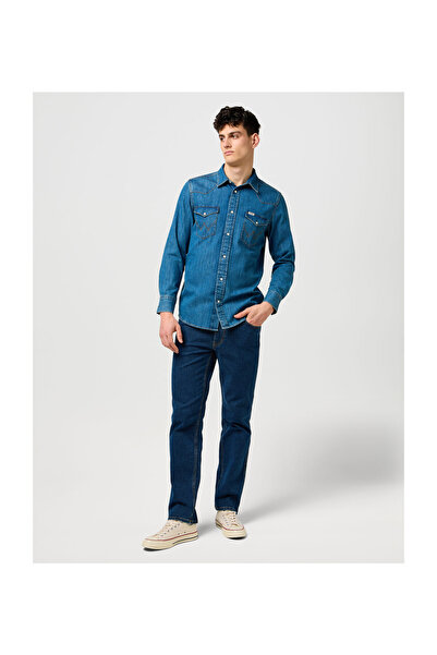 WRANGLER ЗАХІДНА СОРОЧКА OLIVE BREEZE