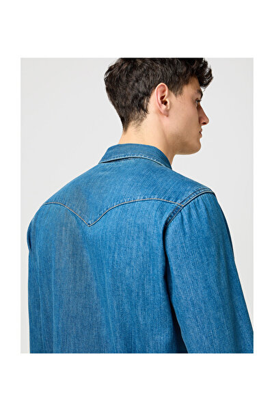 WRANGLER WESTERN KOŠILE OLIVOVÁ BREEZE