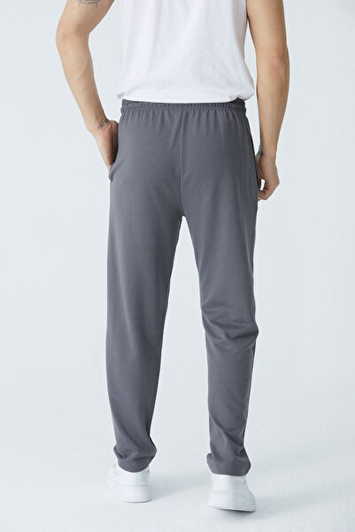 Trendyol Collection New York Embroidered Smoked Sweatpants - Regular Fit Tmnss25Ea00007