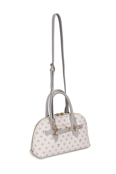 Pierre Cardin Beige Monogram Women's Cross Shoulder Bag 05Po25Y10339