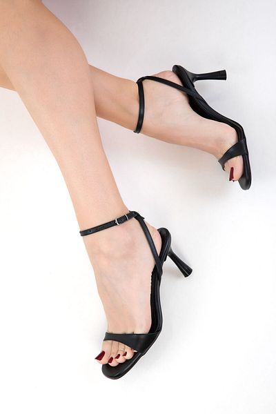 SOHO Black Women's Classic Heeled Shoes 20730