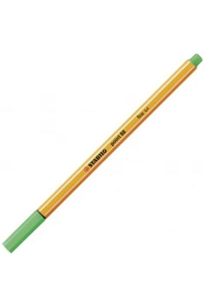 Stabilo - Fine Felt Tip Pen - Point 88 - Emerald Green