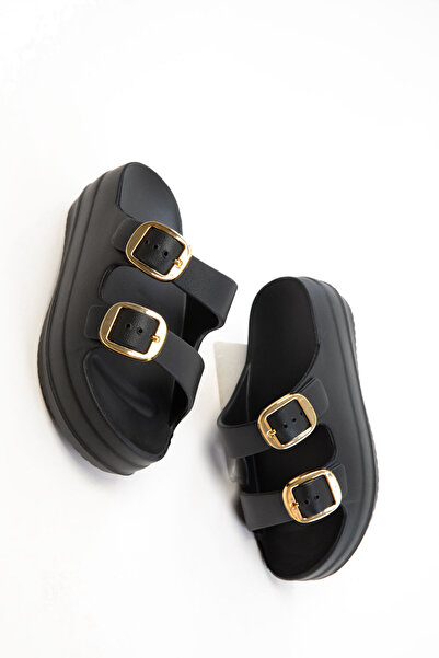 SOHO Schwarze Damenhausschuhe 20726