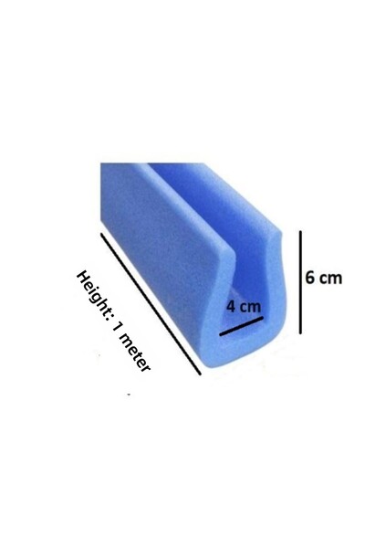 YGTAMBALAJ U40 Μπλε 100 εκ. 1 Τεμ. Έπιπλο Γωνιακό Ακροφύσιο Προστασίας Χτυπήματος Μωρού