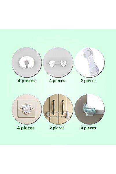 askıcım Baby Safety Set 20 Pieces