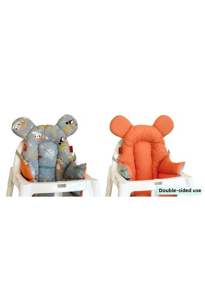 Holmer Stain Resistant Organic High Chair Cushion & Cover ML ORANGE