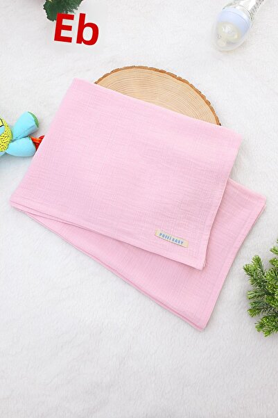poffibaby Double Layer Muslin Blanket, 100% Cotton, Oeko-tex Certified