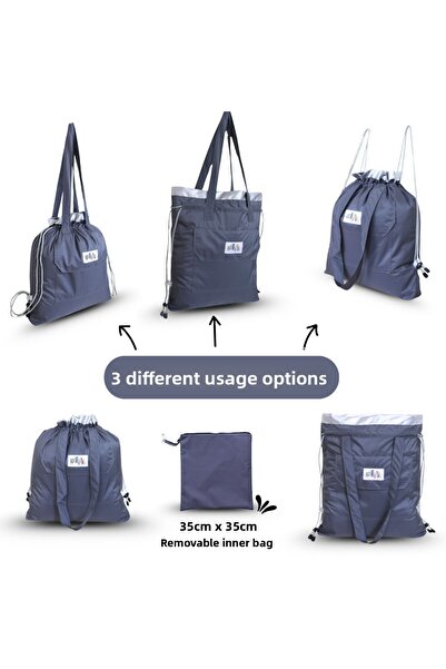 Kukita Waterproof, Wet, Dry, Swimsuit, Dirty Clean Clothes and Diapers, Beach, Baby and Children's Bag