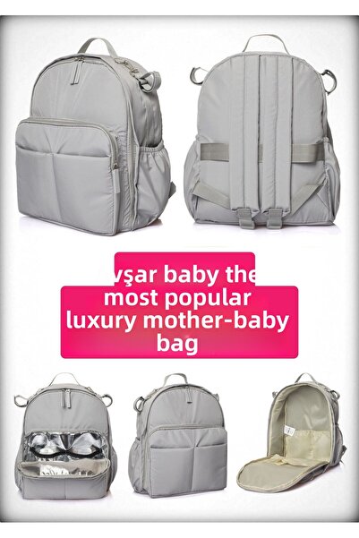 Avşar Baby Functional Luxury Mother Baby Care Backpack Best Quality Baby Care Bag Models