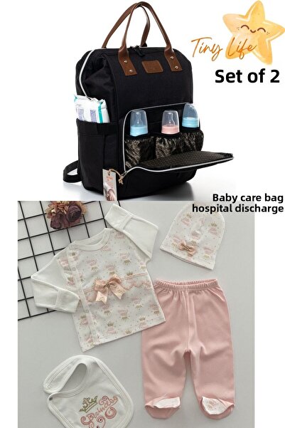 sahra bebek حقيبة أطفال TinyLife مقاومة للبقع ومقاومة للماء مع حجرة حرارية وم...