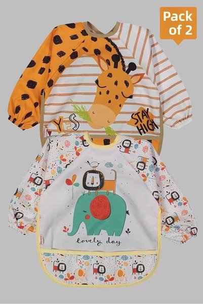 ANP MODA TASARIM مجموعة مقاومة للسوائل للأطفال من 0 إلى 36 شهرًا مكونة من قطع...