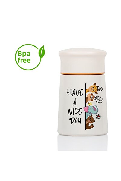HOPEFUL DESİGN Hopeful 280ml Baby Food Storage Thermos Stainless Steel Thermos