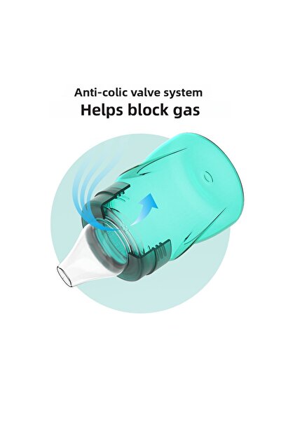 Mamajoo Sippy-Free Educational Cup with Handle, 160 Ml, Green, 6 Months, 1 Piece