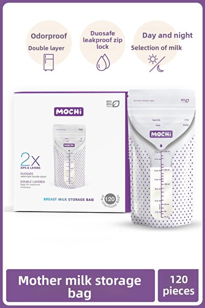 Mochi - كيس تخزين حليب الثدي 120 علبة