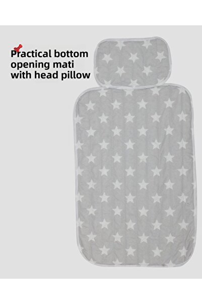 MorBebe Practical Diaper Changing Mat Cushion Diaper Changing Pad Care Cover Gray yzr1