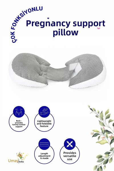 Umaybebek Waist and Abdominal Support, Pregnancy Pillow, Multifunctional, Sle...