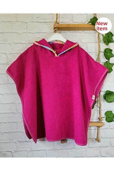 PAMUK HANIM منشفة بغطاء للرأس للأولاد والبنات - قطن، ناعم، بحري، شاطئ، حمام س...