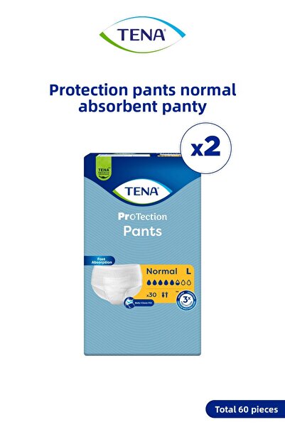 TENA 5.5 حفاضات داخلية ماصة للقطرات كبيرة 30 قطعة 2 عبوة 60 قطعة