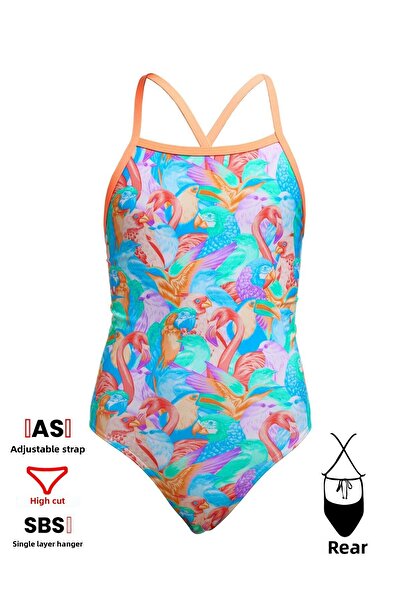 FUNKİTA Funkita Tmt Birdsville - Girl's Training Swimsuit with Back Tie