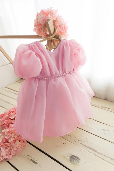 PİTABABY Rosalin-Pink Special Occasion Girl's Dress