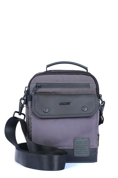 ÇÇS 31152 Γκρι ανδρική τσάντα