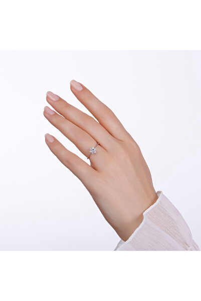 Koçak Lotus Tektaş Altın Yüzük