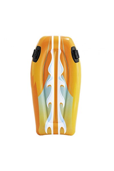 Intex Inflatable Surf Mattress - Inflatable Mattress with Handle and Surf, Pool Inflatable, 112x62 cm