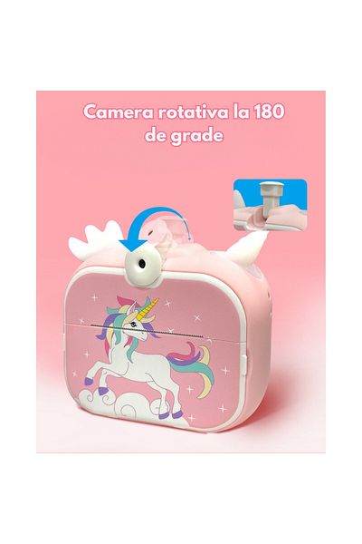 SMARTIC Camera, Instant Print, Full HD 1080p, 2.4”, 1050mah, Games, Mp3, Memory Card Gift