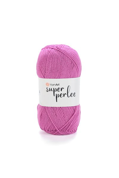 Yarnart Super Perlee - Νήμα Πλεκτομηχανής Χεριών Σκούρο Ροζ-849