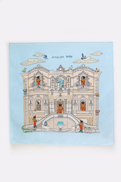 Atelier Babbi Double Layer Muslin Baby Blanket 100x100 cm - Küçüksu Kasrı
