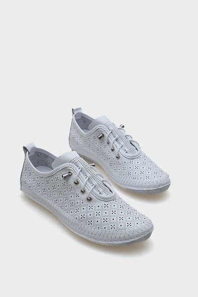 Capone Outfitters Pantofi de damă Gwen Saddler Laser din piele naturală