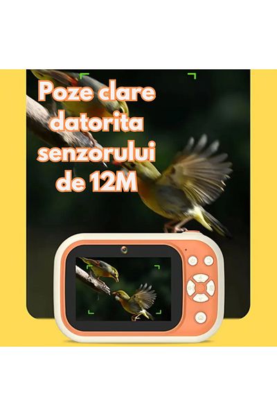 SMARTIC Camera, Instant Print, Full HD 1080p, 3.5”, 1200mah, Games, Mp3, Memory Card Gift