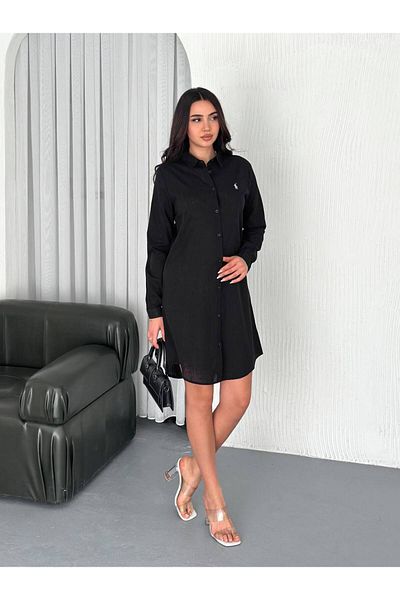 JESSE STORY ROCHIE TUNICĂ ȘI CĂMĂȘĂ DE IN FEMEI DETAIL DE BRODAT ȚESĂTURĂ 100% BUMBAC