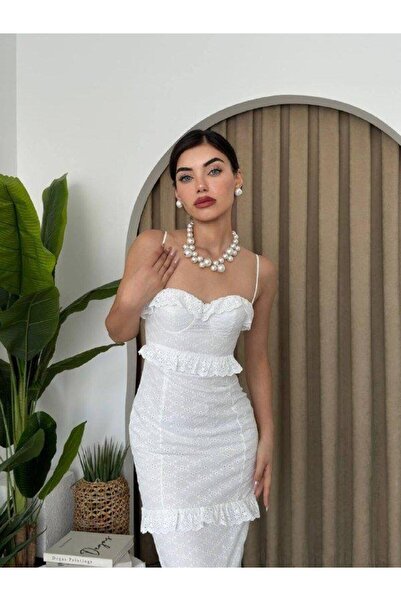 Lady Moss Rochie Lere cu frânghie