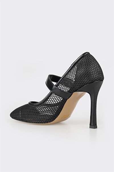 Elle Shoes Black Women's High Heels