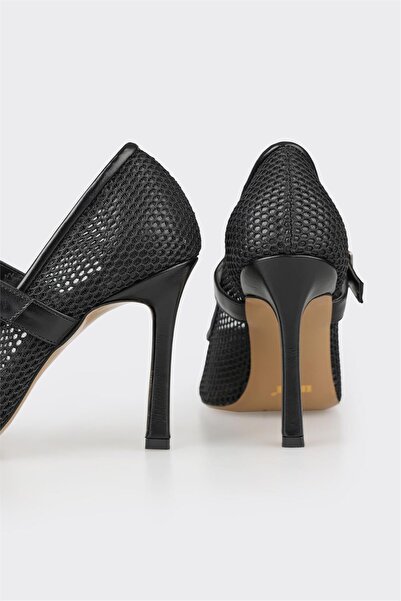 Elle Shoes Black Women's High Heels