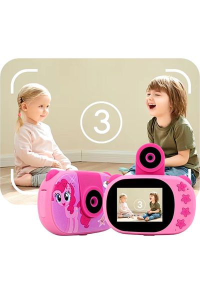 SMARTIC Camera, Instant Print, Full HD 1080p, 2.4”, 500mah, Games, Mp3, Memory Card Gift
