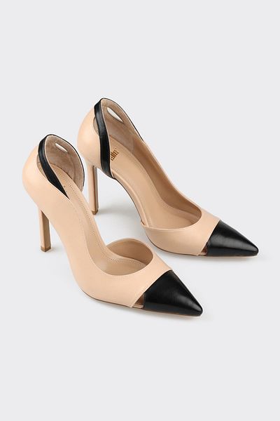 Elle Shoes Natural Women's High Heel Shoes