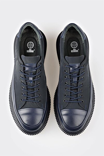 Elle Shoes Navy Blue Men's Casual Shoes