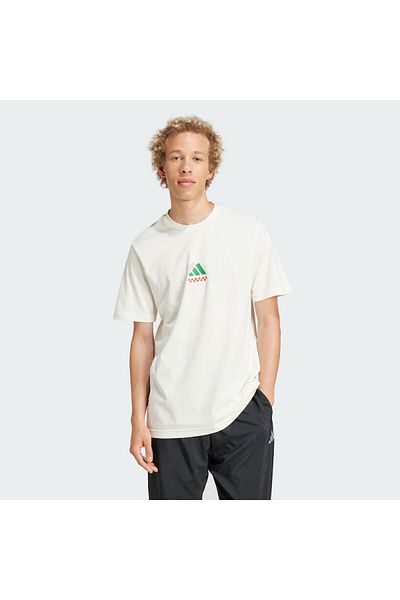 adidas Γραφικό μπλουζάκι Lounge Pizza