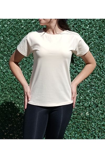 siyalife Γυναικείο T-Shirt με λαιμόκοψη Basic