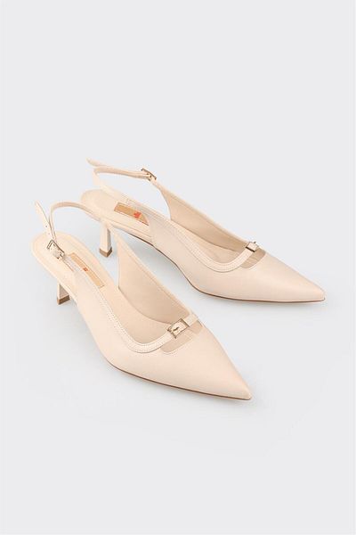 Elle Shoes Natural Women's Heeled Shoes