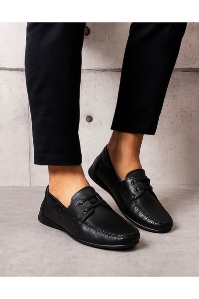 Safari Ayakkabı Mocasini Rixos pentru bărbați din piele naturală