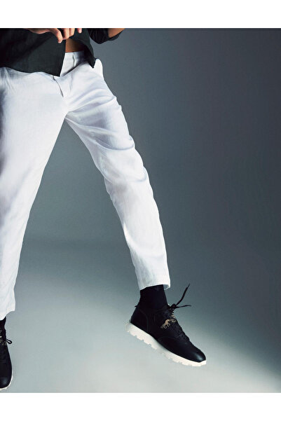 İLVİ Torres Hakiki Deri Siyah Erkek Spor Ayakkabı