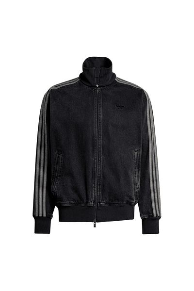 adidas Ανδρικό casual μπουφάν Denim Fb Tt JC6717 Μαύρο